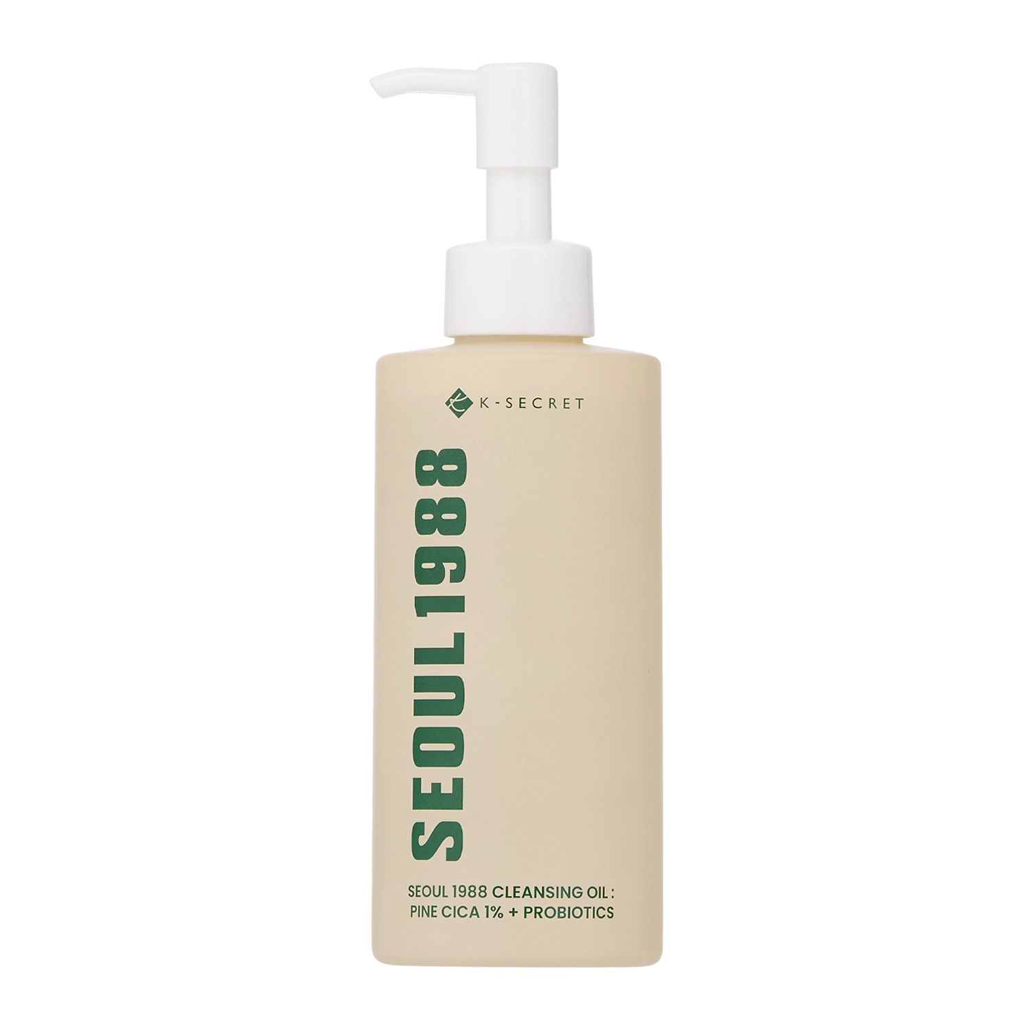 Huile démaquillante Baume Nettoyante K-SECRET SEOUL 1988 Cleansing Oil : Pine Cica 1% + Probiotics 200ml